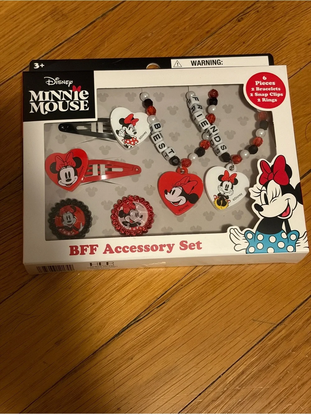 Disney Minnie Mouse Kids BFF Accessory Set